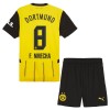 Conjunto (Camiseta+Pantalón Corto) Borussia Dortmund F. Nmecha 8 Primera Equipación 2024-25 - Niño